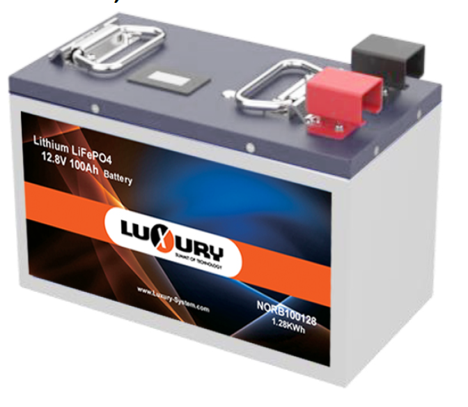 LiFePO4 BATTERY 12.8V 100Ah